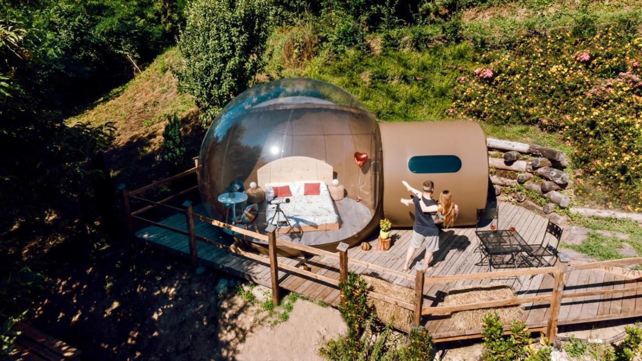 Maso La Marianna Bubble Glamping In Trentino Bed & Breakfast Sant'Orsola Ngoại thất bức ảnh
